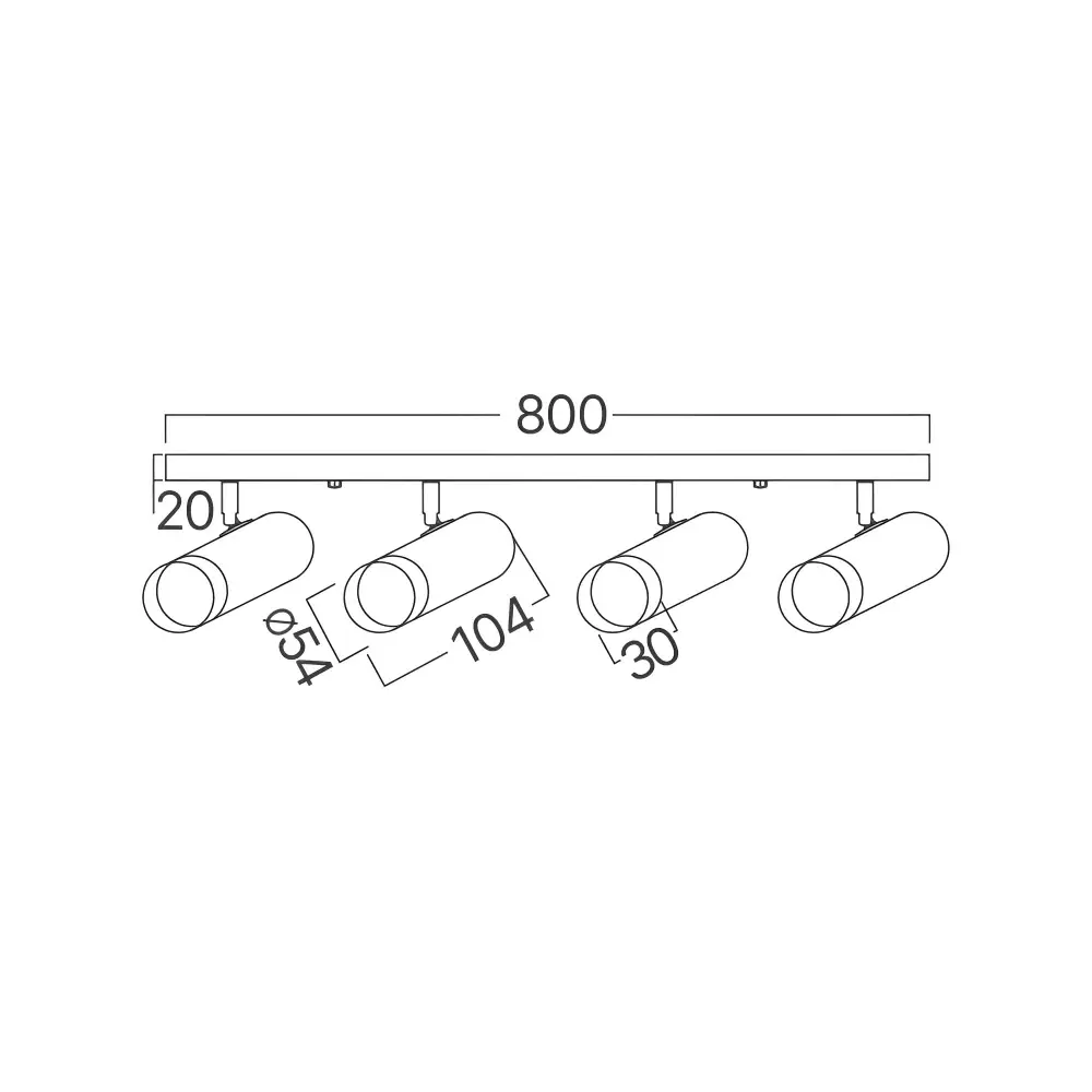 3. spot lampa Braytron BV04-00024 crna-zlatna