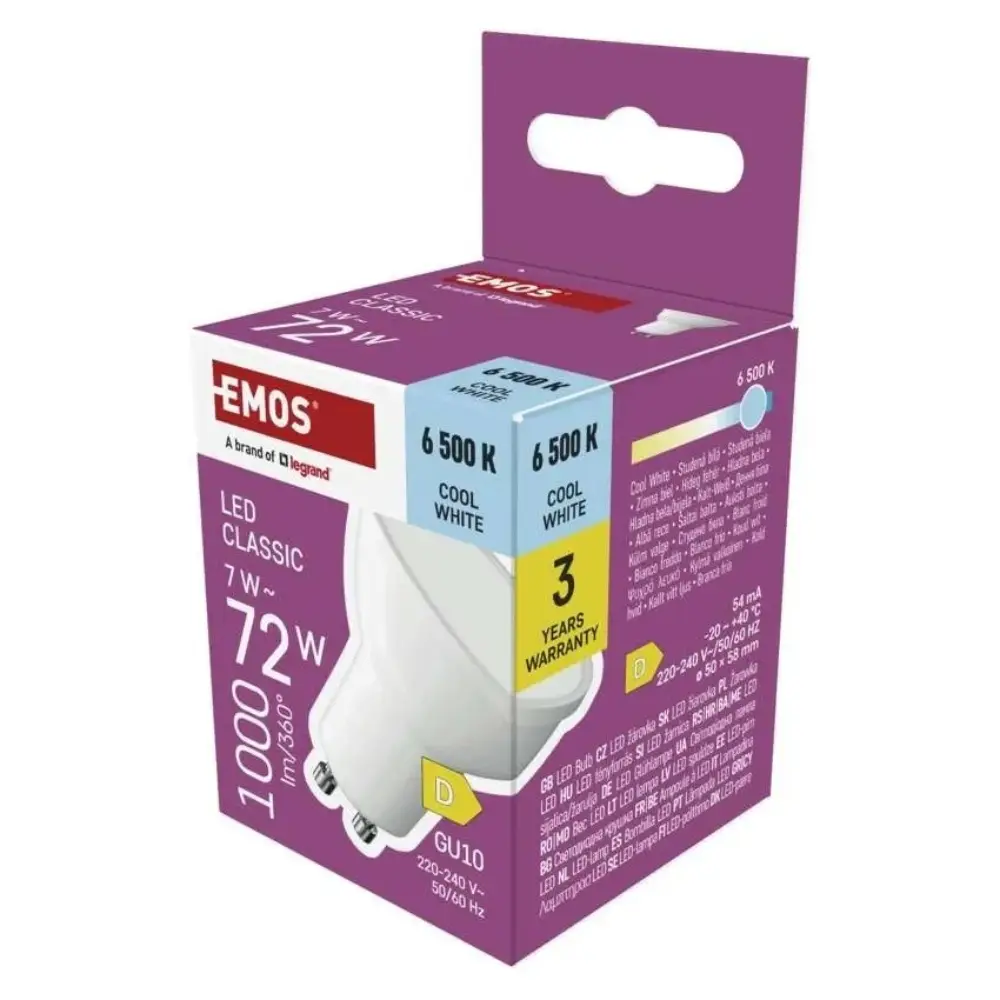 3. LED sijalica Emos ZQ8D64 6500K