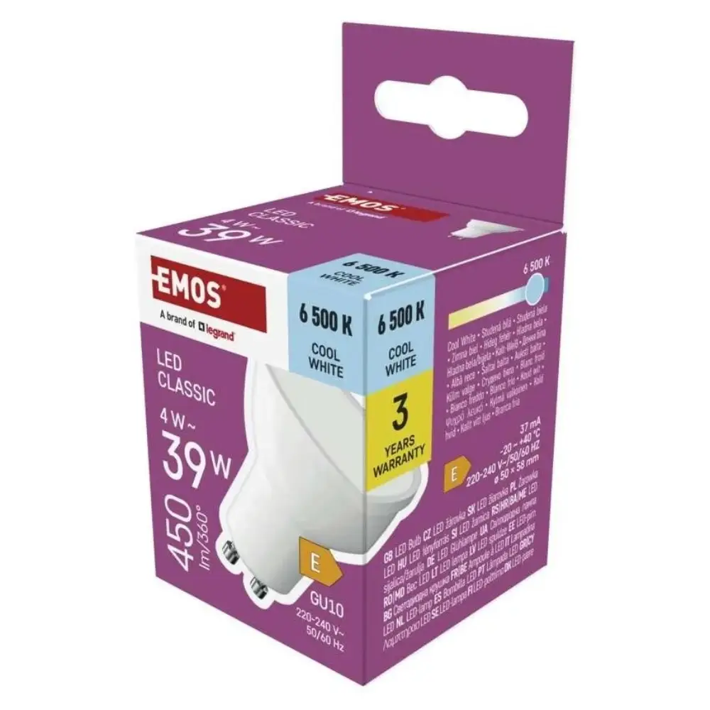 3. LED sijalica Emos ZQ8E24 6500K