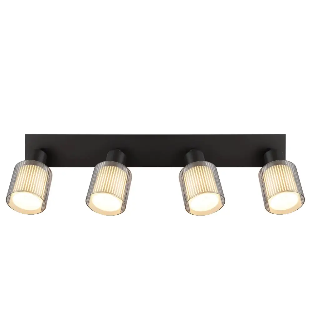 4. spot lampa Globo Villegas 54456-4 crna