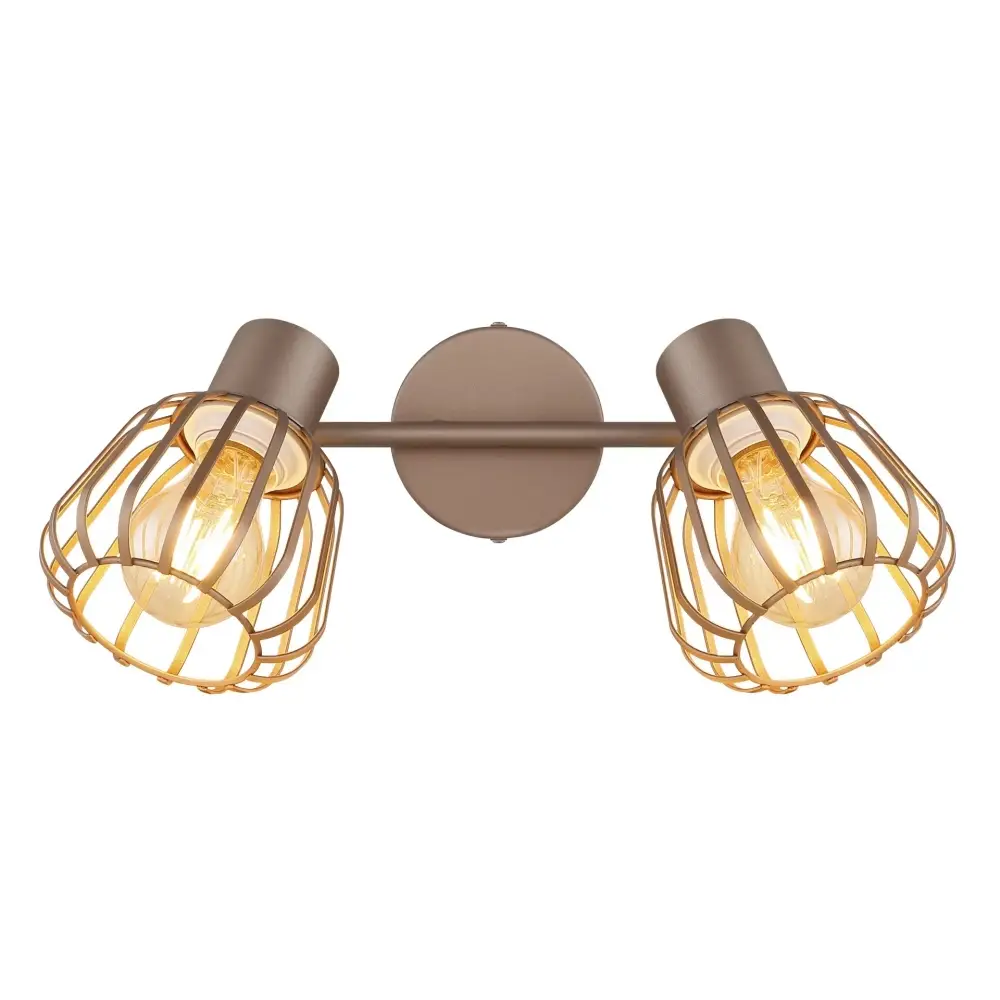 4. spot lampa Globo Olin 54663-2 tamno braon