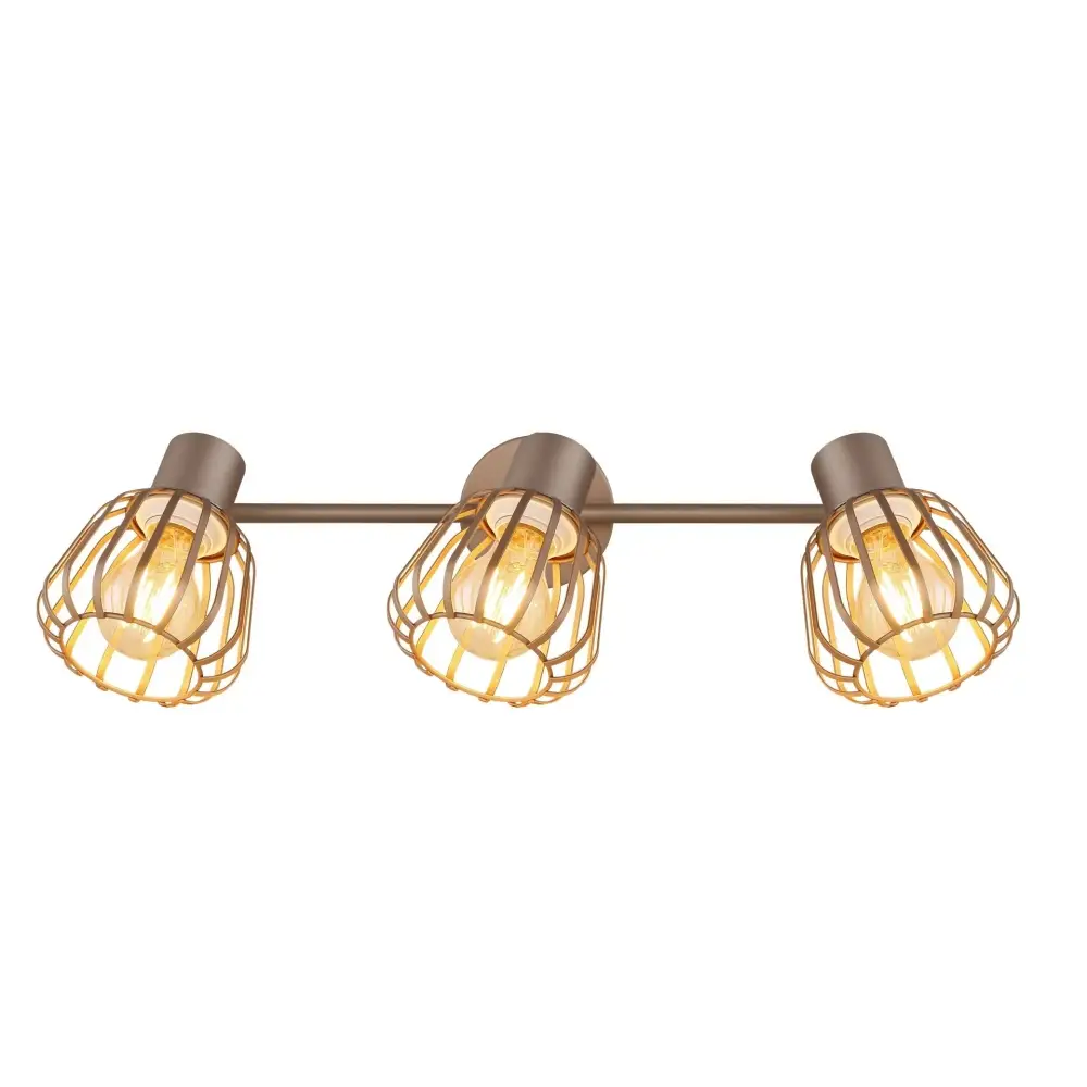4. spot lampa Globo Olin 54663-3 tamno braon