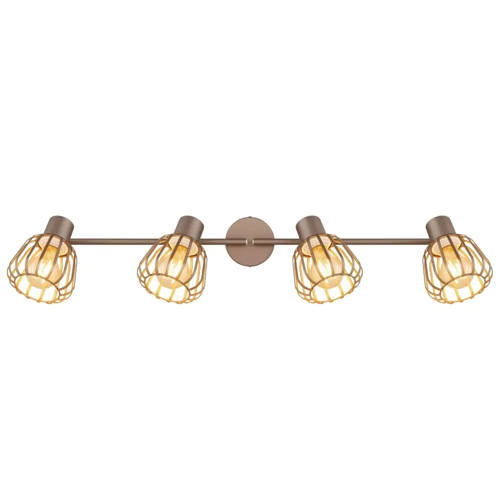 4. spot lampa Globo Olin 54663-4 tamno braon