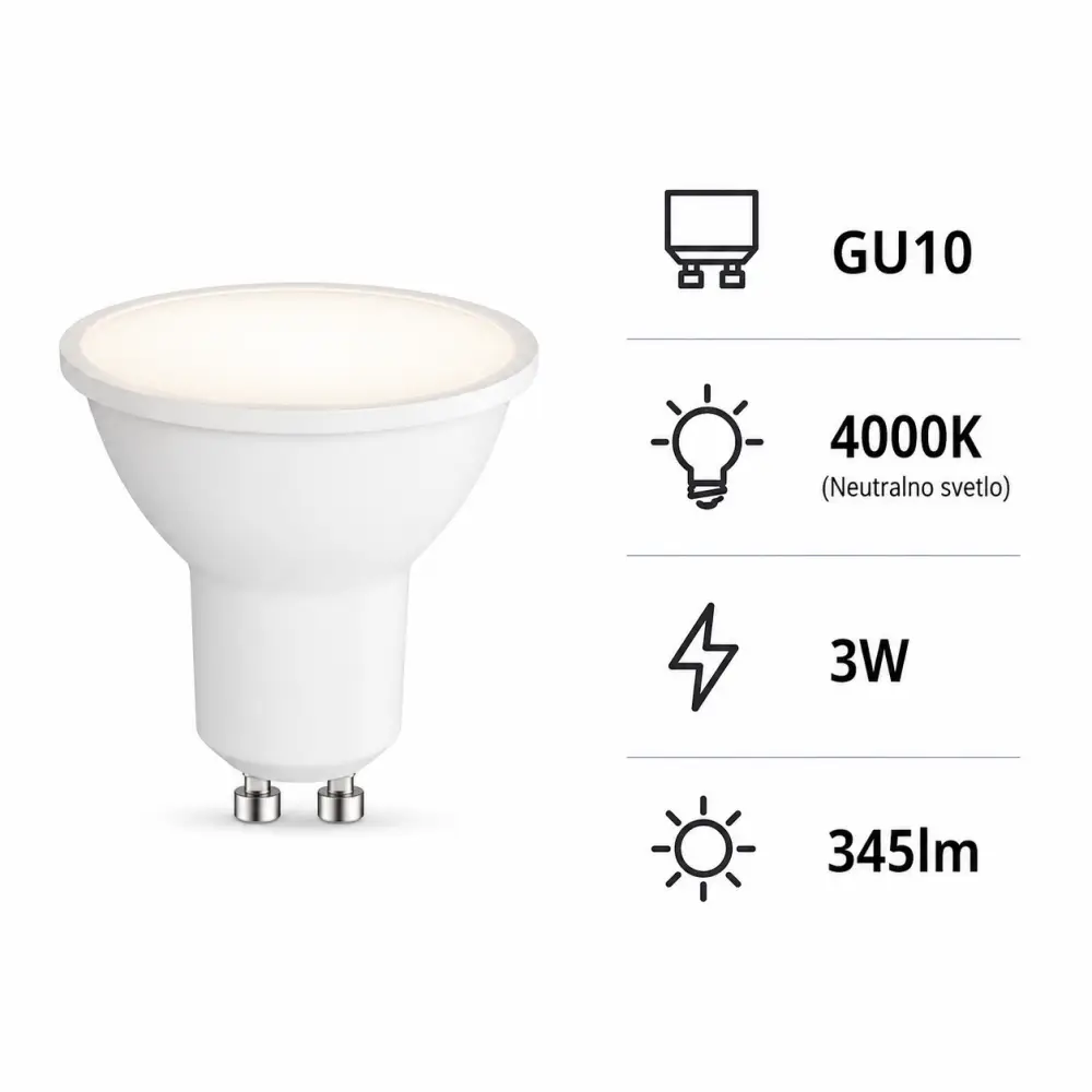 5. LED sijalica Emos ZQ8E13 4000K