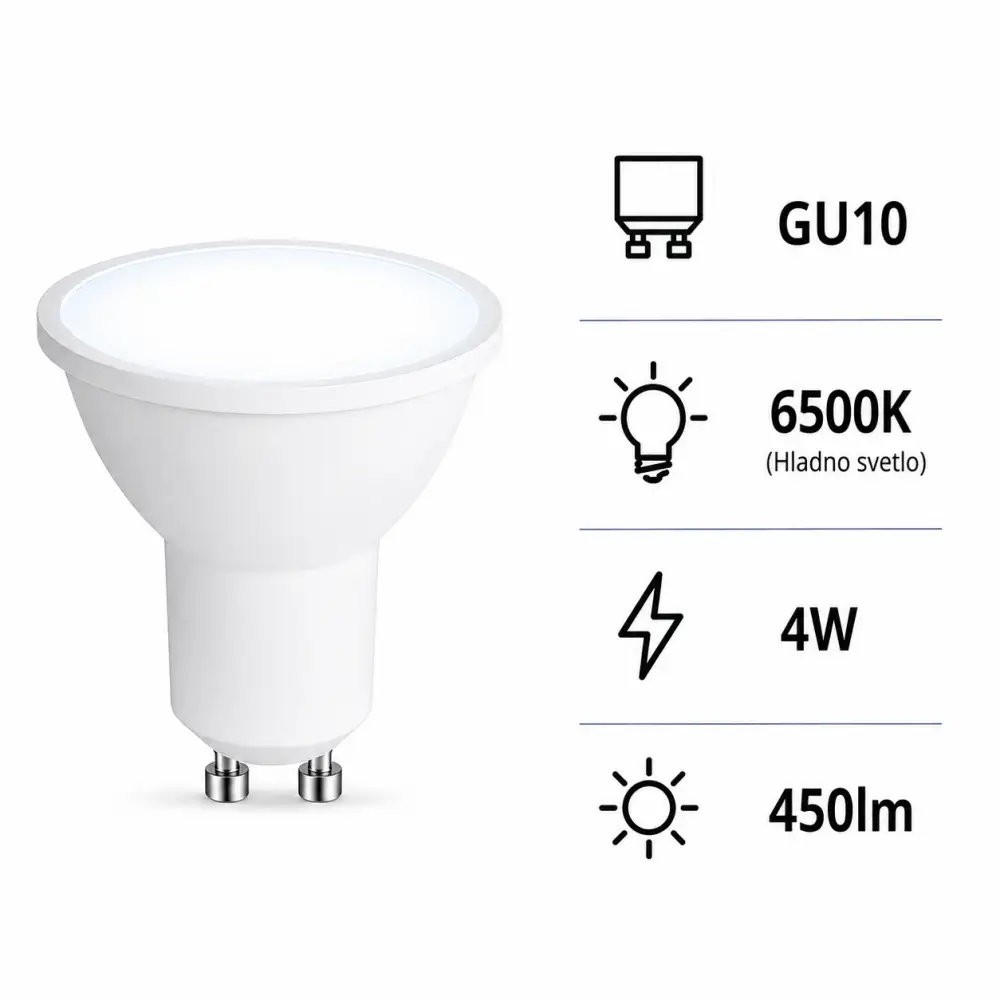 5. LED sijalica Emos ZQ8E24 6500K