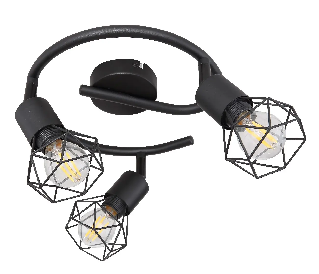 spot lampa Globo Xara 54802S-3 crna (ugašena)