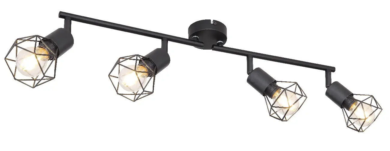 spot lampa Globo Xara 54802S-4 crna