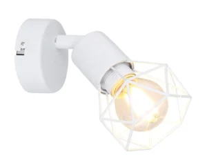 spot lampa Globo Xara 54802W-1 bela