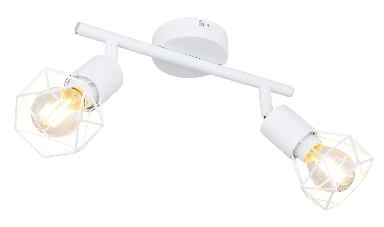 spot lampa Globo Xara 54802W-2 bela