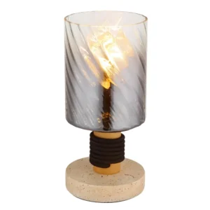 1. stona lampa Globo Osborne 15777T siva