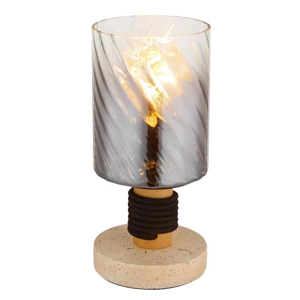 1. stona lampa Globo Osborne 15777T siva