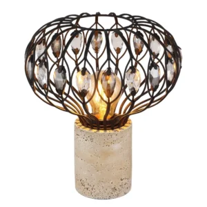 1. stona lampa Globo Dorthy 15778T siva