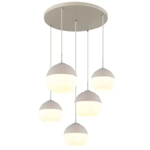 1. visilica Globo Ragusa 15999-5HR siva
