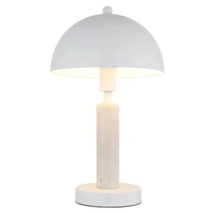 1. stona lampa Globo Janie 24868W bela