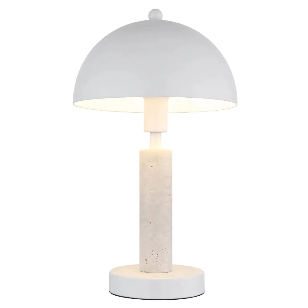1. stona lampa Globo Janie 24868W bela