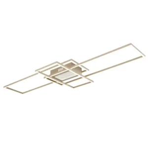 1. plafonjera Globo Saunders 48468-60S siva