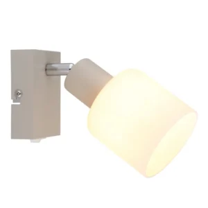 1. spot lampa Globo Trent 54114-1 siva