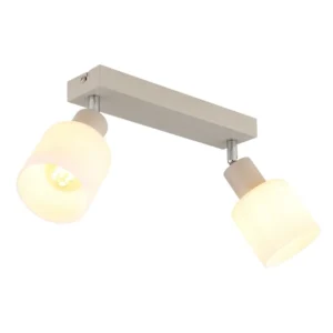 1. spot lampa Globo Trent 54114-2 siva