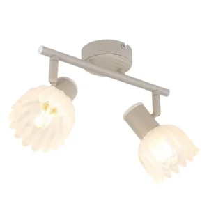 1. spot lampa Globo Planta 54317-2 siva