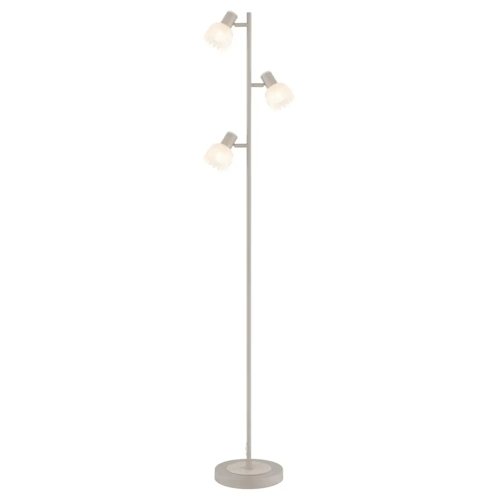 1. podna lampa Globo Planta 54317S siva