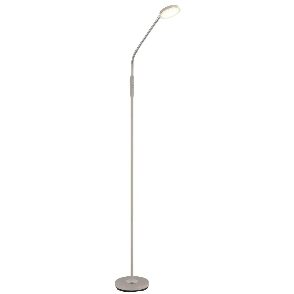 1. podna lampa Globo Silvio 58504SSA siva