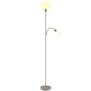 1. podna lampa Globo Hinton 59947S siva