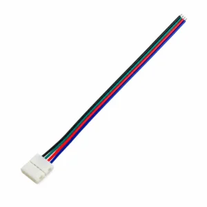 1. Priključni kabel za RGB LED trake 10 mm Elementa LTR-PK-RGB