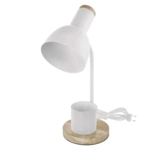1. stona lampa Emos Poppy Z7640W bela
