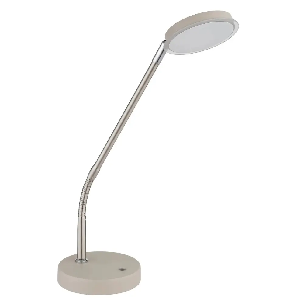 2. Stona lampa Globo Silvio 58504TSA siva