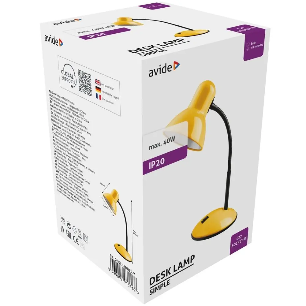 2. stona lampa Avide ABDLS-Y žuta