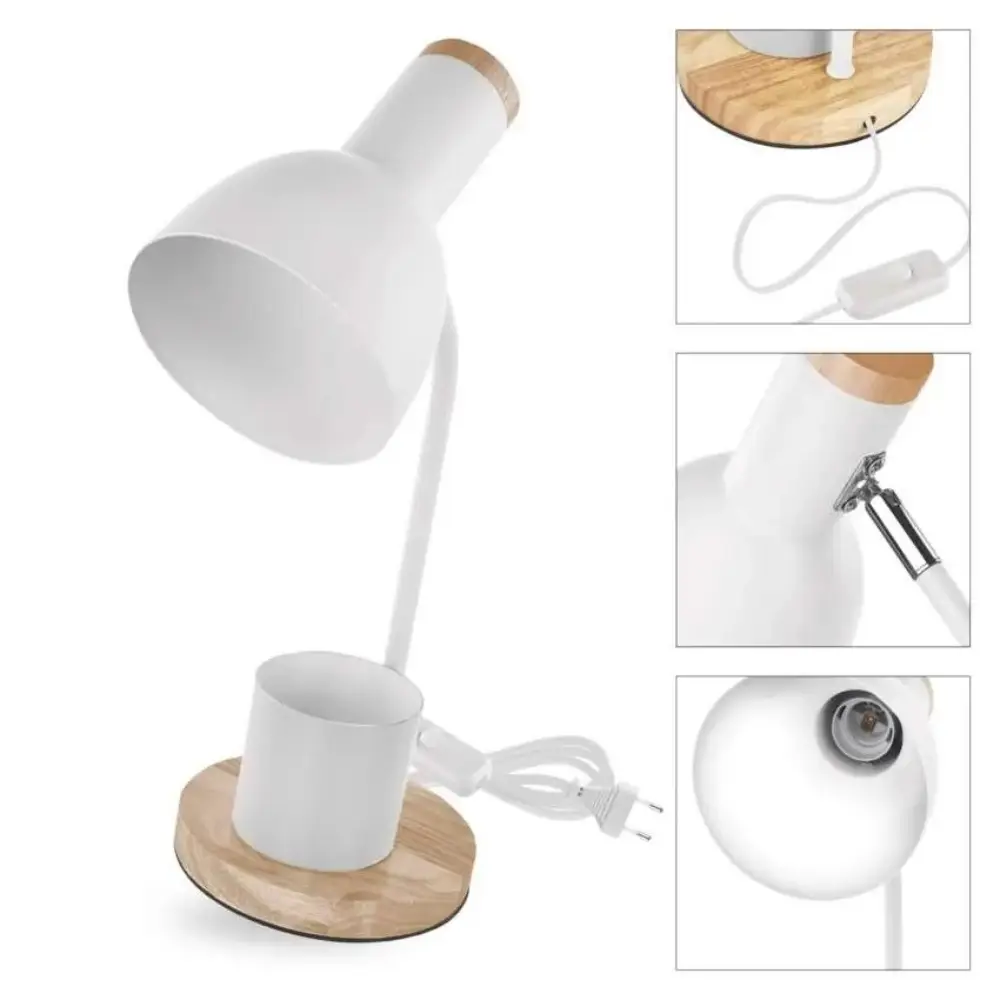 2. stona lampa Emos Poppy Z7640W bela