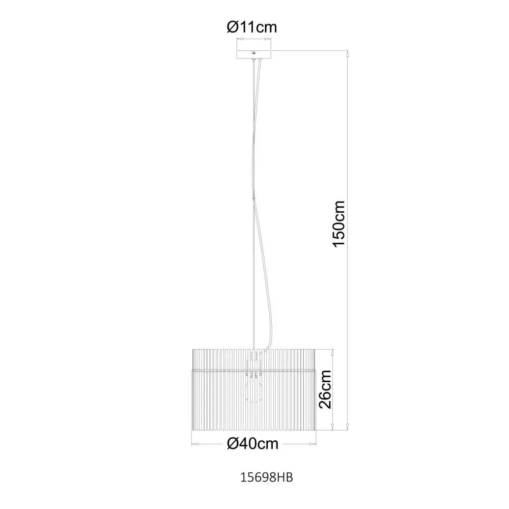 3. visilica Globo Gorley 15698HB pesak