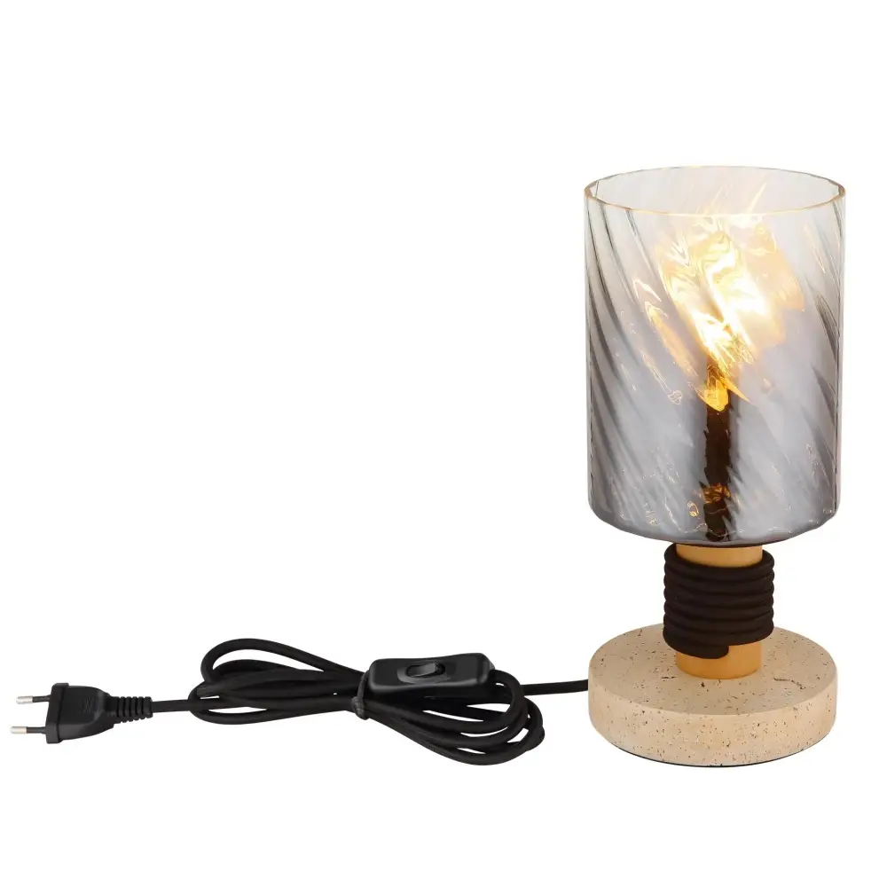 3. stona lampa Globo Osborne 15777T siva