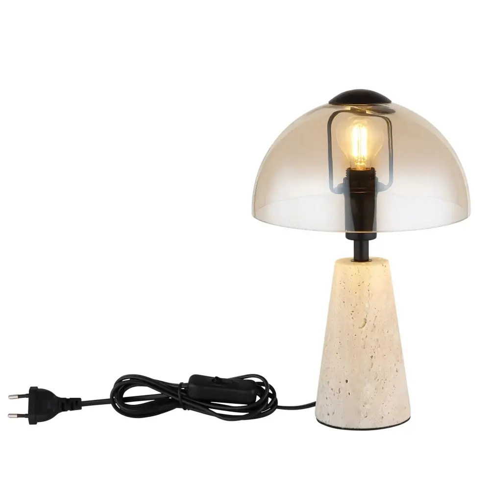 3. stona lampa Globo Lars 24202A siva