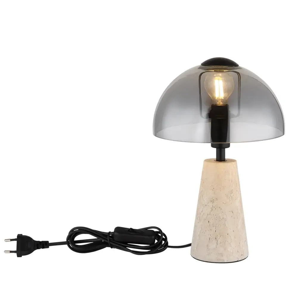 3. stona lampa Globo Lars 24202S siva