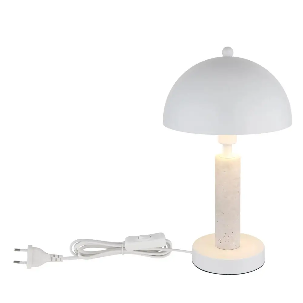3. stona lampa Globo Janie 24868W bela