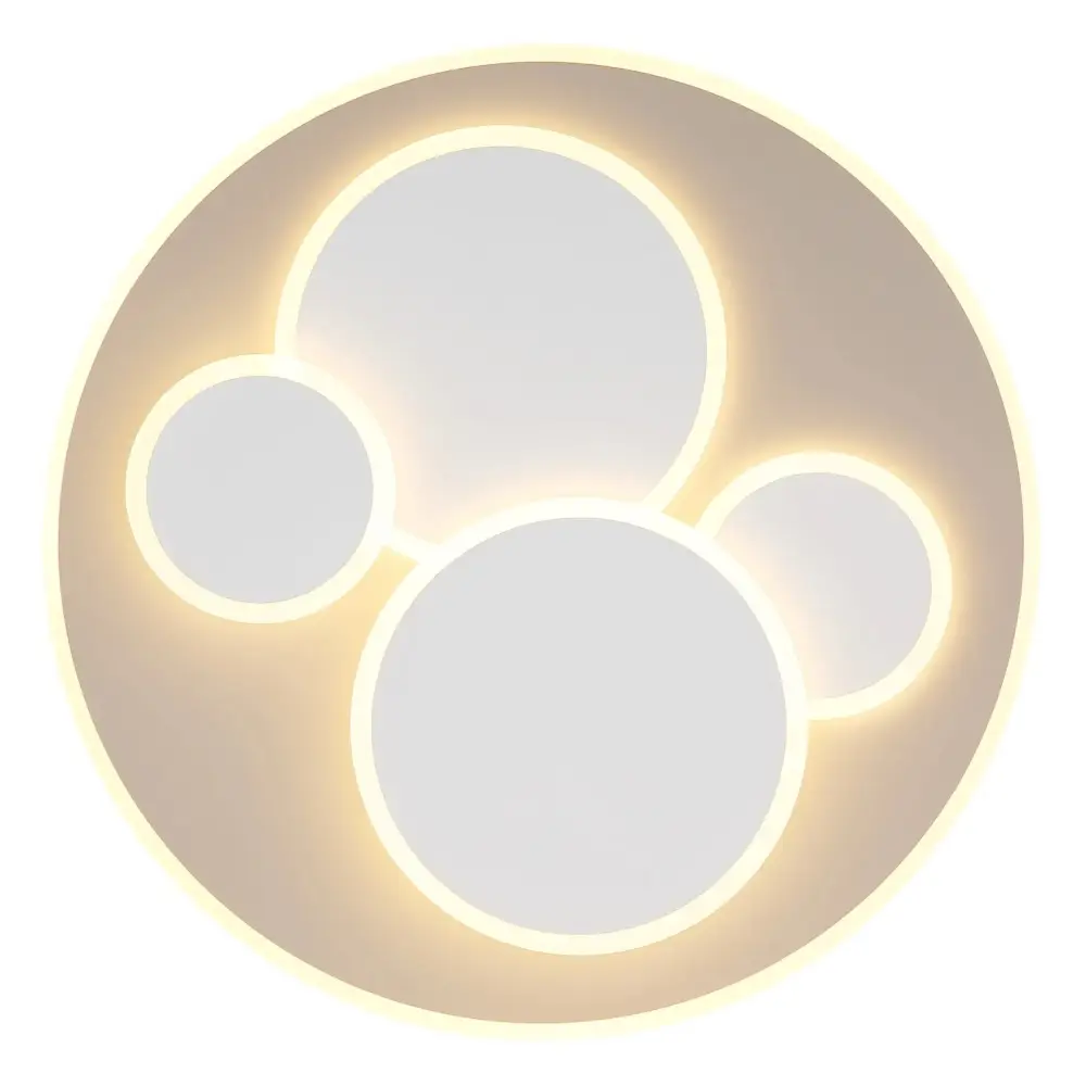 3. plafonjera Globo Monty 48475S siva
