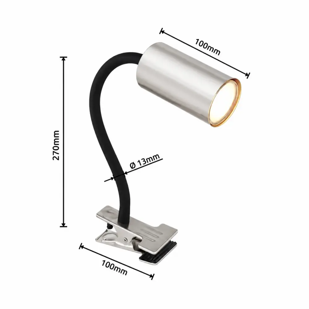 3. zidna lampa Globo Robby 57911K nikl