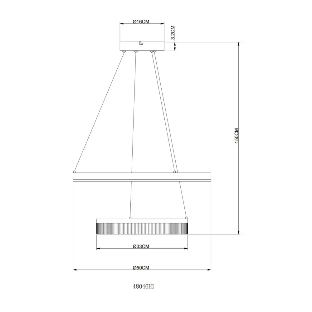 4. visilica Globo Zara 48046H1 siva