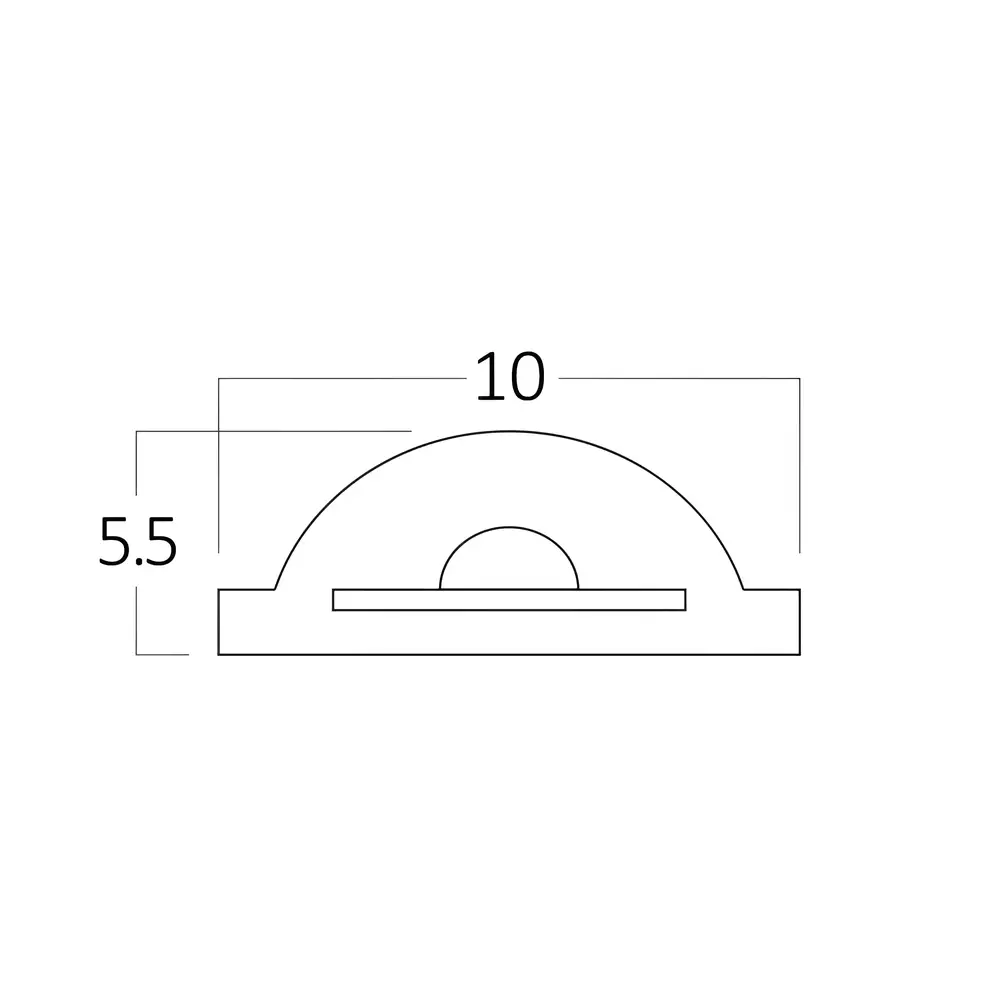4. COB LED traka 12W 220V 6500K Braytron BS02-00713