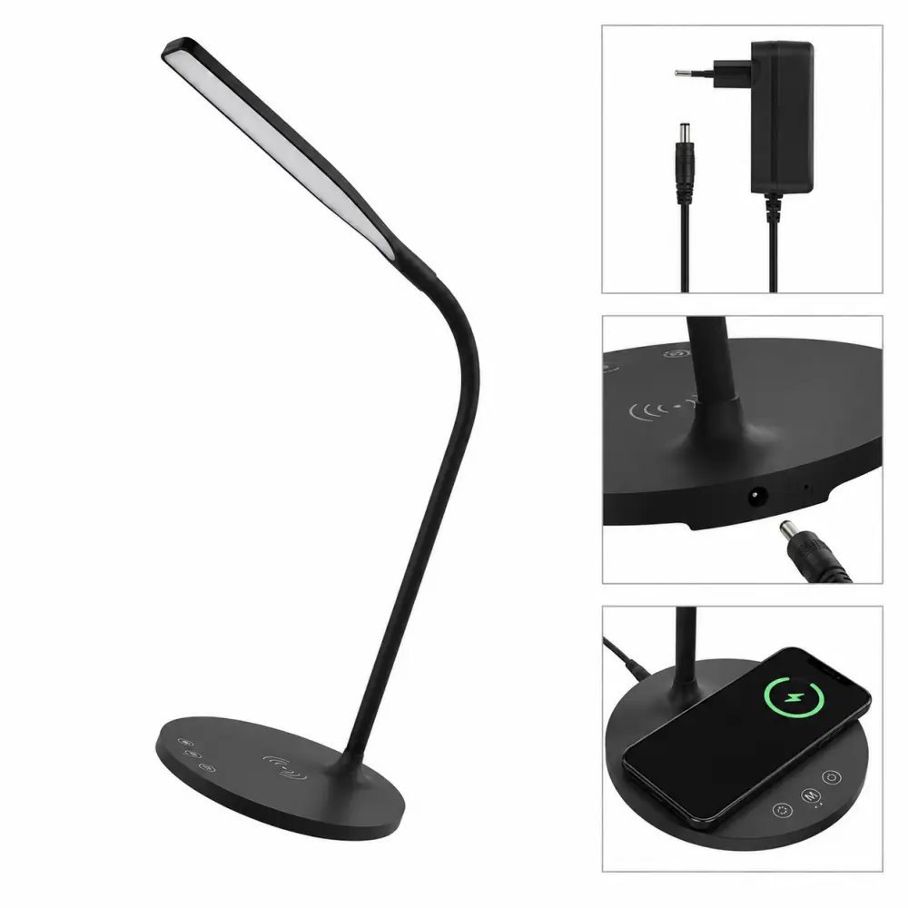 4. Stona lampa Emos Oscar Z7637B crna