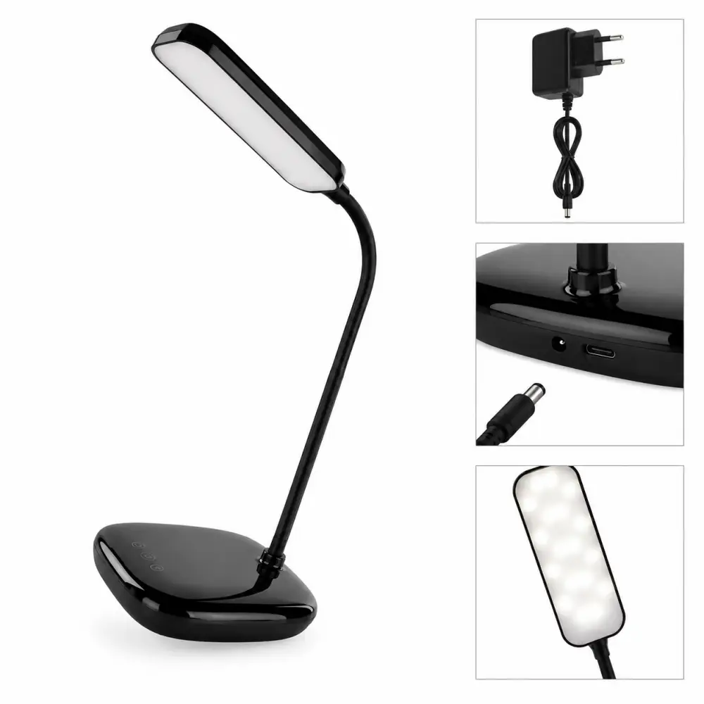 4. Stona lampa Emos Molly Z7638B crna