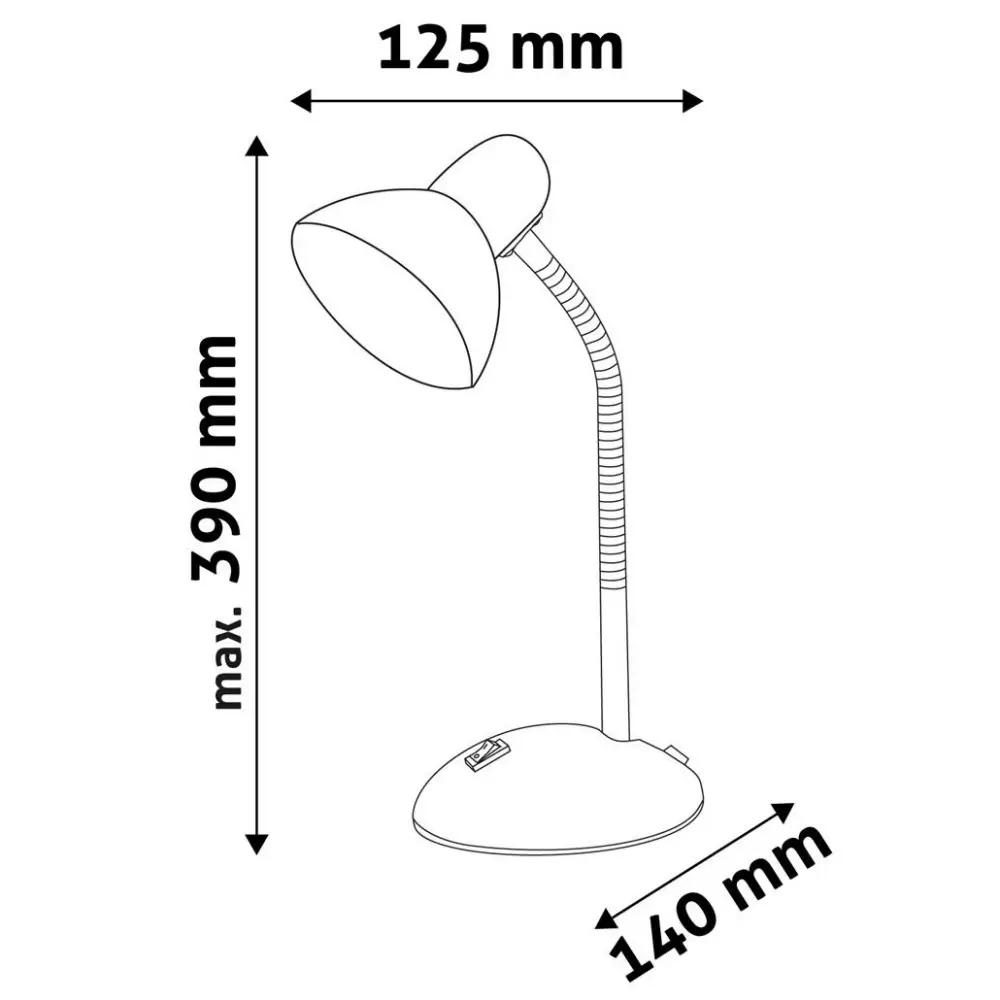 5. stona lampa Avide ABDLS-Y žuta