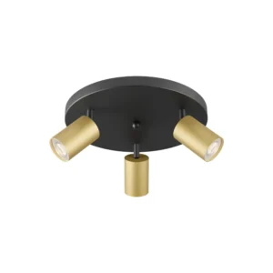 1. spot lampa Braytron BH04-00886 zlatna-crna