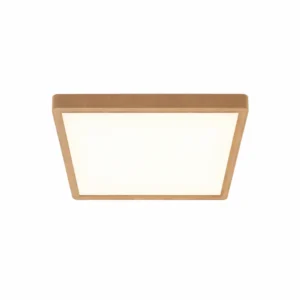 1. Nadgradni slim LED panel kvadratni drvo 20W Braytron BP07-10287 CCT