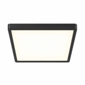 1. Nadgradni slim LED panel kvadratni crni 26W Braytron BP07-10381 CCT
