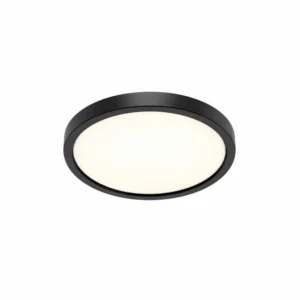 1. Nadgradni slim LED panel okrugli crni 20W Braytron BP07-20281 CCT