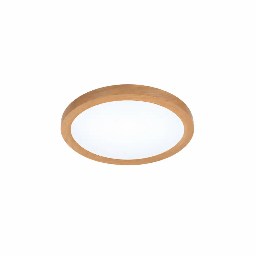 3. Nadgradni slim LED panel okrugli drvo 20W Braytron BP07-00287 CCT