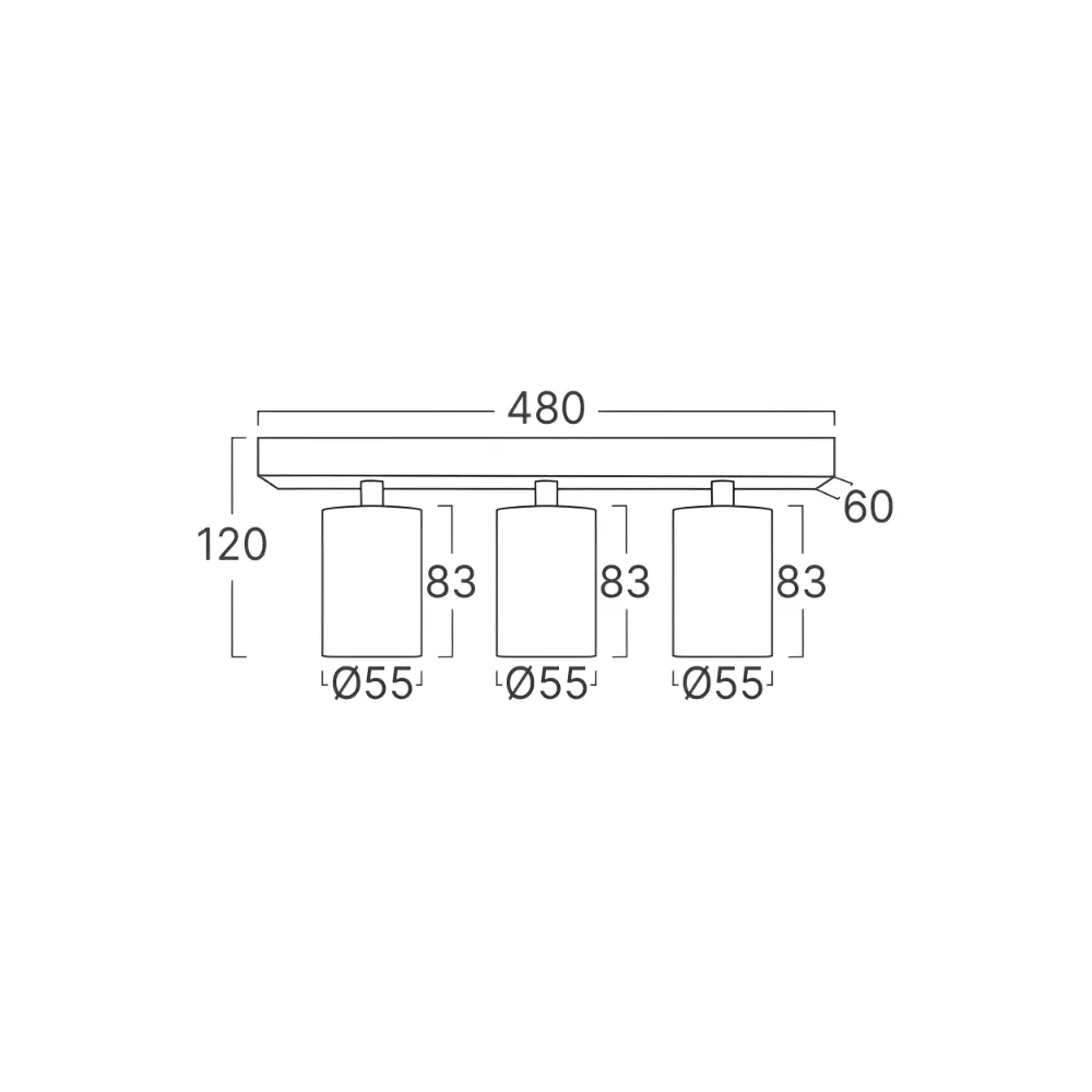 4. spot lampa Braytron BH04-00831 crna