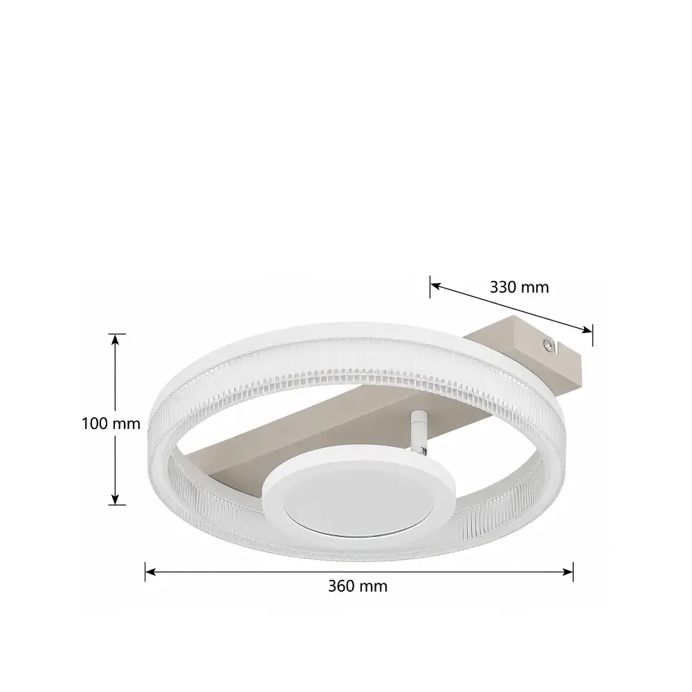 5. Plafonjera Globo Marlenne 48046D5 pesak